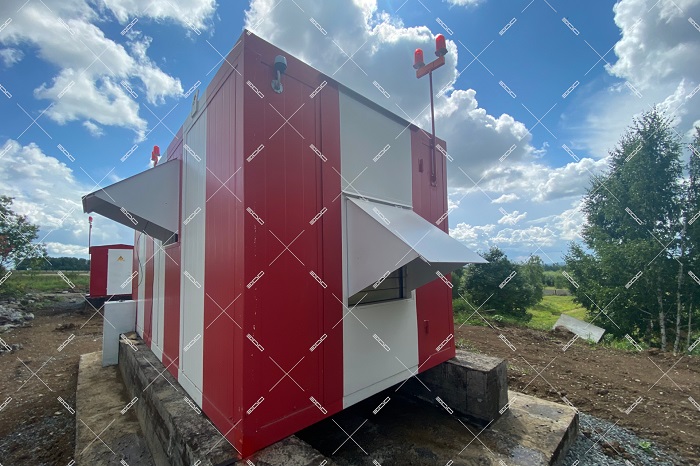 Дизельная электростанция в блок-контейнере для ФГУП «Госкорпорация по ОрВД»